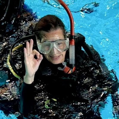 Duikinstructeur Debby Lausberg
