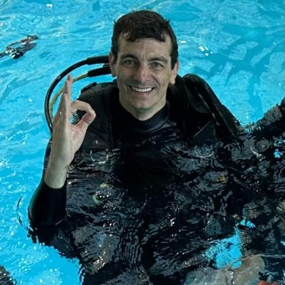 Duikinstructeur Ruud God